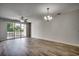 Living room with sliding doors to balcony at 5801 Oyster Catcher Dr. # 1022, North Myrtle Beach, SC 29582