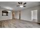 Spacious living room with hardwood floors at 5801 Oyster Catcher Dr. # 1022, North Myrtle Beach, SC 29582