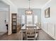 Dining room with farmhouse table and neutral decor at 714 Little Fawn Way, Myrtle Beach, SC 29579