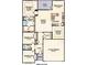 First floor plan showcasing a Gathering room, kitchen, dining room, and bedrooms at 729 Isle Verde Dr, Myrtle Beach, SC 29579