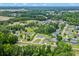 Aerial view of house and surrounding neighborhood at 926 Sandridge Rd., Little River, SC 29566