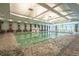 Resort-style indoor pool with a spacious layout at 101 Westhill Circle # 5-C, Myrtle Beach, SC 29572