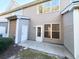 Private patio with exterior access and storage at 155 D Chenoa Dr. # D, Murrells Inlet, SC 29576