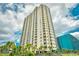 High-rise beachfront building with balconies and ocean views at 1605 S Ocean Blvd. # 1807, Myrtle Beach, SC 29577