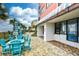 Relaxing outdoor patio area with seating and ocean view at 1605 S Ocean Blvd. # 1807, Myrtle Beach, SC 29577