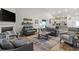 Open living space features comfortable seating and a view to the kitchen at 2327 Lark Sparrow St., Myrtle Beach, SC 29577