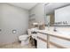 Clean bathroom with a toilet, sink, and bathtub at 2701 S Ocean Blvd. # 1808, North Myrtle Beach, SC 29582