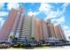 Oceanfront building with multiple stories and balconies at 2701 S Ocean Blvd. # 1808, North Myrtle Beach, SC 29582