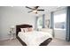 Bedroom with a queen-size bed, dresser, and window with natural light at 1841 Brook Park Pl., Conway, SC 29526