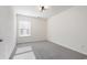 Empty bedroom with grey carpet and window at 255 Sea Turtle Dr., Myrtle Beach, SC 29588