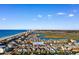 Aerial view of waterfront home near the beach and waterway at 310 46Th Ave. N, North Myrtle Beach, SC 29582