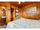 Bedroom with a double bed and built-in closet at 310 46Th Ave. N, North Myrtle Beach, SC 29582