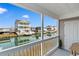 Waterfront view from covered porch, overlooking the canal at 310 46Th Ave. N, North Myrtle Beach, SC 29582