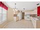 Bright kitchen with light cabinets and tile floor at 352 Mckendree Ln., Myrtle Beach, SC 29579