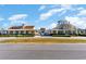Community pool with two buildings and a spacious entrance at 6040 Forest Dell Ct, Myrtle Beach, SC 29579