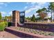 Waterbridge community entrance with brick pillars and signage at 7064 Shooting Star Way, Myrtle Beach, SC 29579