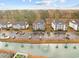 Community overview with waterfront, parking, and multiple buildings at 1238 River Oak Dr. # D, Myrtle Beach, SC 29579