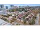 Aerial view of townhouses with ocean views at 307 20Th Ave. S # 4B, Myrtle Beach, SC 29577