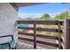 View from a balcony overlooking trees and a street at 307 20Th Ave. S # 4B, Myrtle Beach, SC 29577