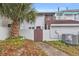 Exterior view of the property, showing the walkway, landscaping and AC unit at 307 20Th Ave. S # 4B, Myrtle Beach, SC 29577