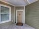 Inviting condo entryway with light walls and a decorative rug at 34 Mingo Dr. # 1D, Pawleys Island, SC 29585