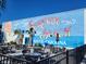 Surfside Beach South Carolina mural with outdoor seating at 426 Lifestyle Court, Surfside Beach, SC 29575