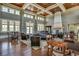 Spacious community room with fireplace and seating at 5433 Merrywind Ct., Myrtle Beach, SC 29579