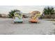 Two painted starfish chairs on sandy beach at 6001-1604 S Kings Hwy., Myrtle Beach, SC 29575