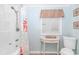 Clean bathroom featuring a tub shower combo and coastal decor at 6001-Mh81 S Kings Hwy., Myrtle Beach, SC 29575