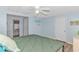 Beach-themed bedroom with a king-size bed and coastal decor at 6001-Mh81 S Kings Hwy., Myrtle Beach, SC 29575