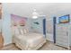 Bedroom with dresser, ceiling fan and nautical decor at 6001-Mh81 S Kings Hwy., Myrtle Beach, SC 29575