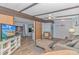 Bright living room with hardwood floors, open floor plan and view of kitchen at 6001-Mh81 S Kings Hwy., Myrtle Beach, SC 29575