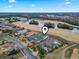 Aerial view showcasing home's location and golf course views at 9451 Bellasera Circle, Myrtle Beach, SC 29579