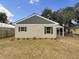 New construction home with beige siding and gray accents at 1364 Harbor St., Georgetown, SC 29440