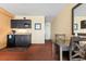 Small hotel kitchenette with microwave and coffee maker at 1501 S Ocean Blvd. # 530, Myrtle Beach, SC 29577