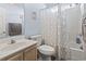 Clean bathroom with shower/tub combo at 2040 Chadbury Ln., Myrtle Beach, SC 29588