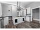 Updated kitchen featuring an island and stainless steel appliances at 205 S Nichols St., Nichols, SC 29581