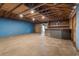 Spacious basement with a built-in bar and concrete floors at 2103 Loblolly St., Georgetown, SC 29440