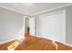 Bright bedroom with hardwood floors and spacious closet at 2103 Loblolly St., Georgetown, SC 29440