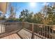 Deck overlooking wooded backyard at 2103 Loblolly St., Georgetown, SC 29440