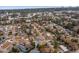 Wide aerial view of the neighborhood with various houses at 3 Meadow Oak Dr., Surfside Beach, SC 29575