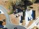 Aerial view of two houses and surrounding neighborhood at 4333 Oakwood Circle, Little River, SC 29566