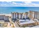 Oceanfront resort view with parking at 4800 S Ocean Blvd. # 412, North Myrtle Beach, SC 29582