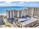 Oceanfront resort view with parking at 4800 S Ocean Blvd. # 412, North Myrtle Beach, SC 29582