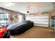 Attached garage with ample storage space for car and tools at 646 Uniola Dr., Myrtle Beach, SC 29579