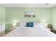 Spacious bedroom with queen bed, nightstands, and ceiling fan at 650 Tupelo Ln. # 5-F, Longs, SC 29568