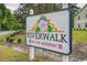 Riverwalk community entrance sign on the waterway at 695 Riverwalk Dr. # 5-302, Myrtle Beach, SC 29579