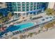 Oceanfront resort with a pool, hot tub, and play area at 107 S Ocean Blvd. # 701, Myrtle Beach, SC 29577