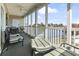 Peaceful balcony overlooking the waterway at 1100 Commons Blvd. # 716, Myrtle Beach, SC 29572