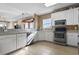 Modern kitchen with stainless steel appliances and granite counters at 1100 Commons Blvd. # 716, Myrtle Beach, SC 29572